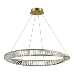 SL6204.311.01 Светильник подвесной ST-Luce Латунь/Прозрачный LED 1*45W 4000K RITORTO