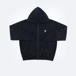 Худи Postaments P Logo Zip (black)