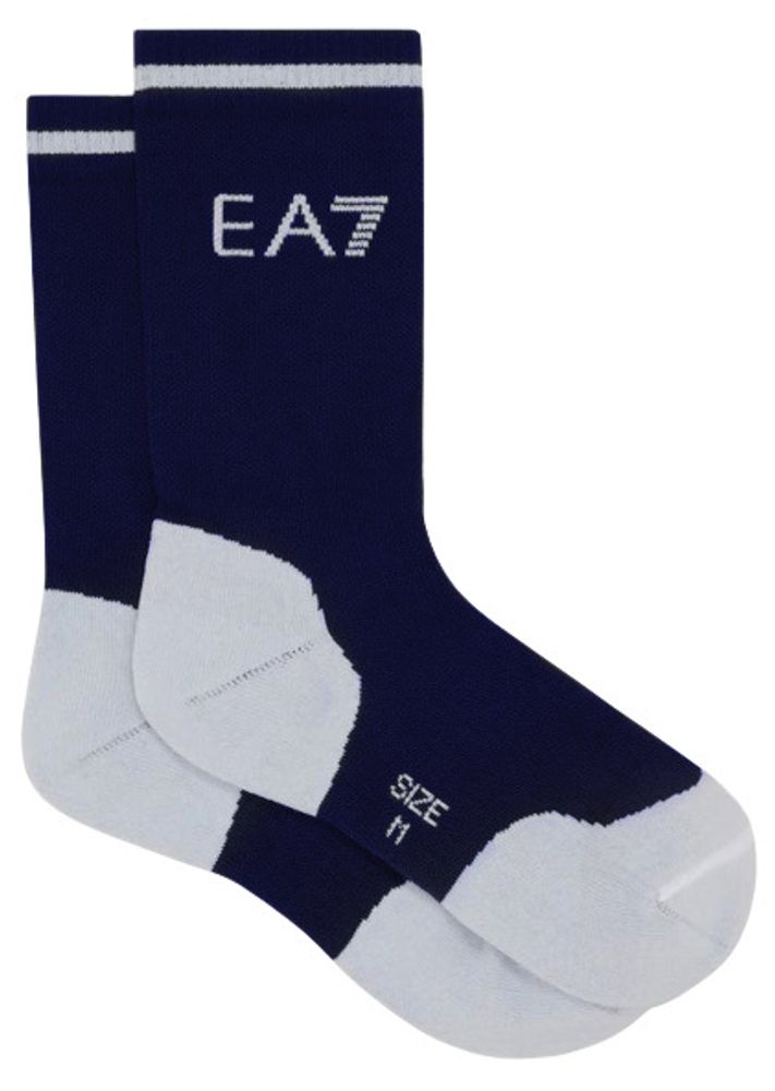 Теннисные носки EA7 Tennis Pro Socks 1P - blu navy/bianco