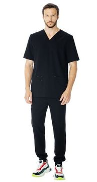 Блуза мужская "Интенс" (черный)