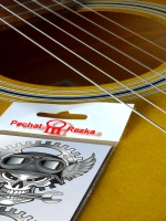 Стикеры - Череп пилот с шестеренкой