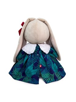 Мягкая игрушка Зайка Ми большой в платье с белым воротником (34 см)