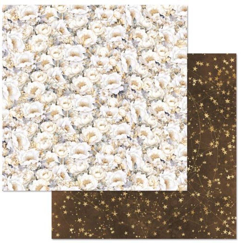 Бумага "Звездная незнакомка. Пионовая бесконечность" (ScrapMania)