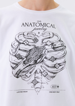 Футболка Джевелри Оверсайз, белый