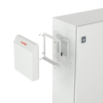 Защитная панель IP56, листовая сталь RAL7035, для вентиляторов и решеток 205x205 мм