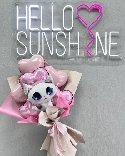 Букет из шаров Кошечка