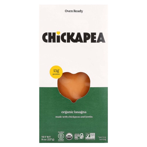Chickapea, Органическая лазанья, 227 г (8 унций)