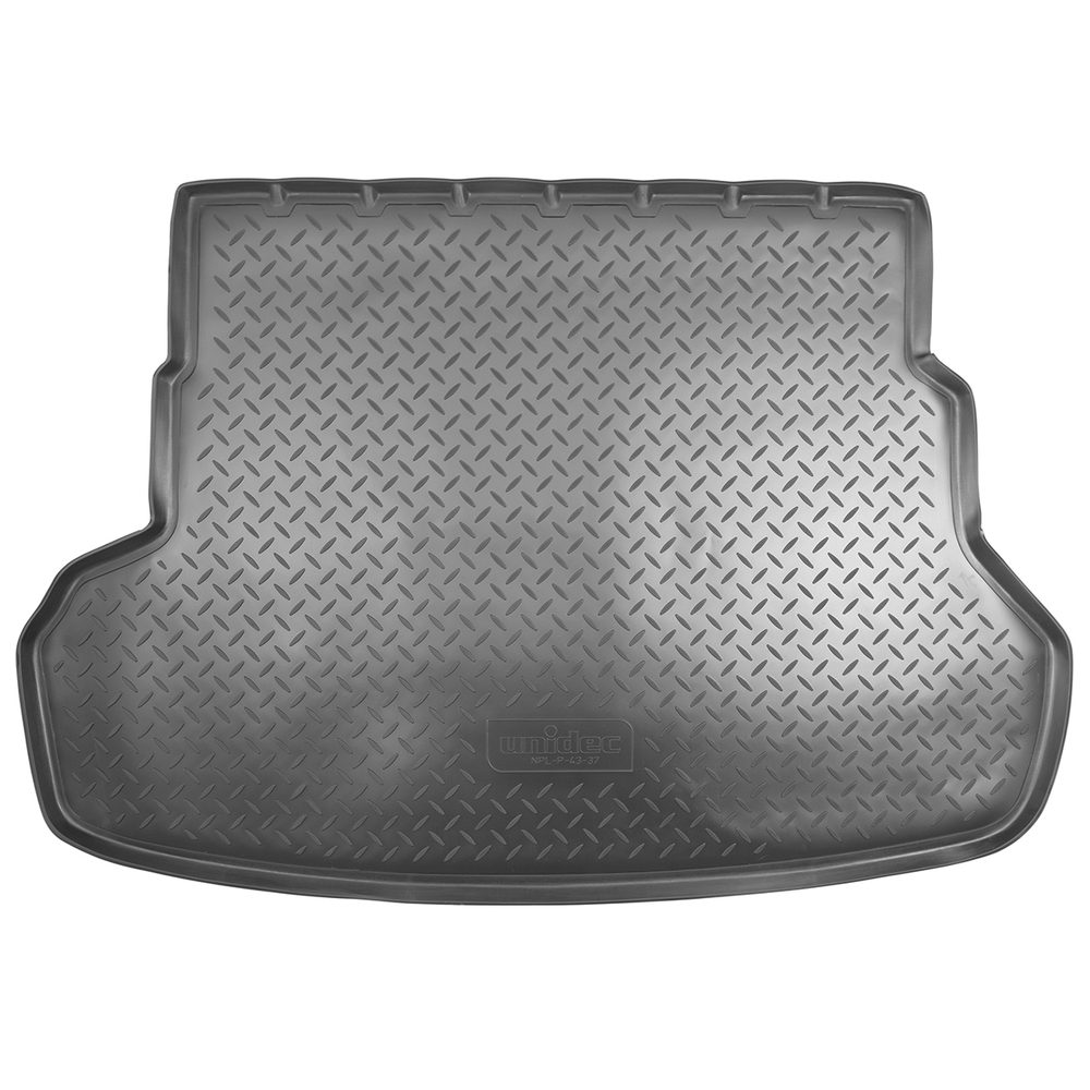 Коврик в багажник Norplast/Unidec для Kia Rio в кузове RUS QB SD (2011-) Черный, полиуретан, арт.NPL-P-43-37
