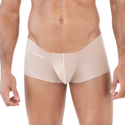 Мужские трусы хипсы бежевые Clever Moda MENTE LATIN BOXER 161602