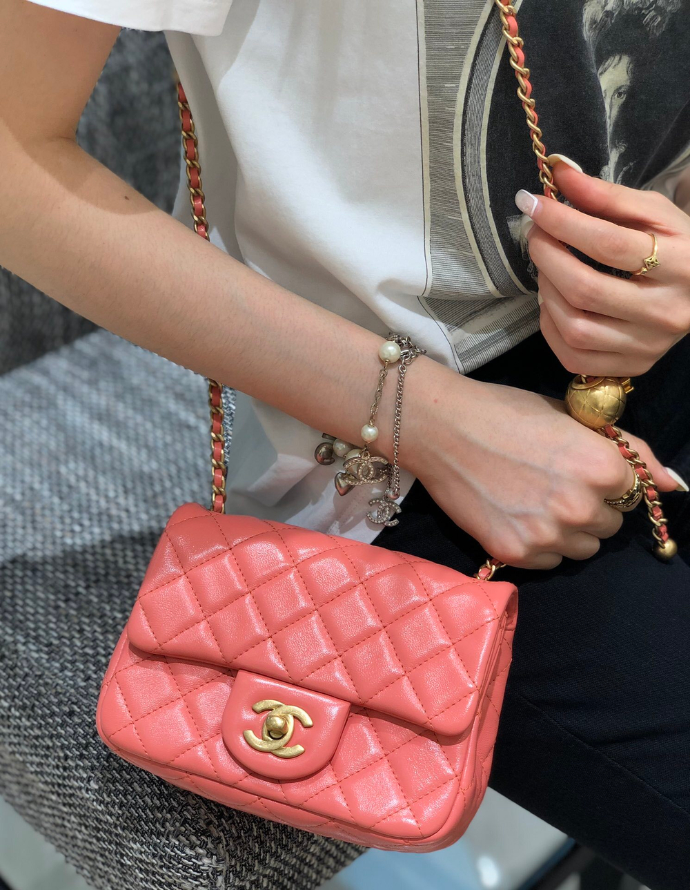 Chane1 Mini Flap Bag 18 cm