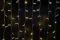 Светодиодный занавес 300 холодных белых LED ламп, 2*1.5 м., мерцание, прозрачный провод ПВХ, Teamprof (TPF-CS2*1.5F-CT/W)