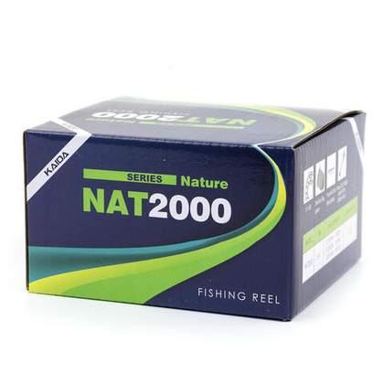 Безынерционная катушка 2000 Kaida Nature (5+1BB, мет.шпуля) доп. шпуля