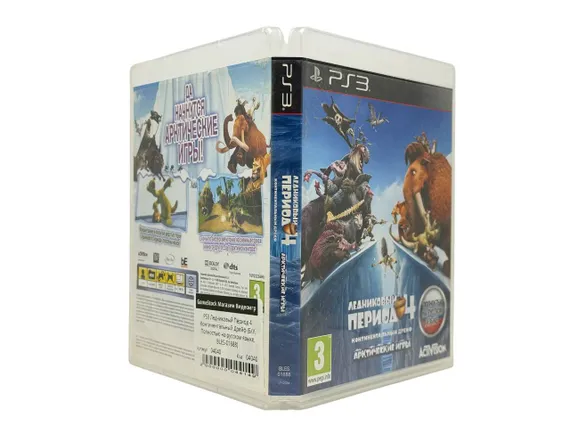 PS3 Ледниковый Период 4 Континентальный Дрейф (Б/У, Полностью на русском языке, BLES-01688)