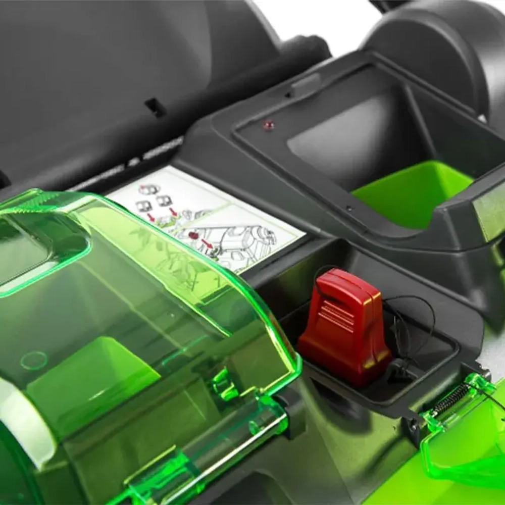 Аккумуляторная газонокосилка Greenworks G40LM49DBK4 (1 x 4 Ач, ЗУ) 2500207VB