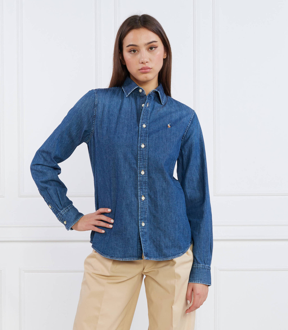 Рубашка POLO RALPH LAUREN - голубой(211969458)