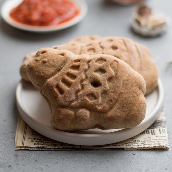 Печатный пряник в виде медведя