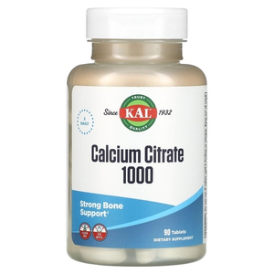 KAL Calcium Citrate 1000 мг 90 таблеток