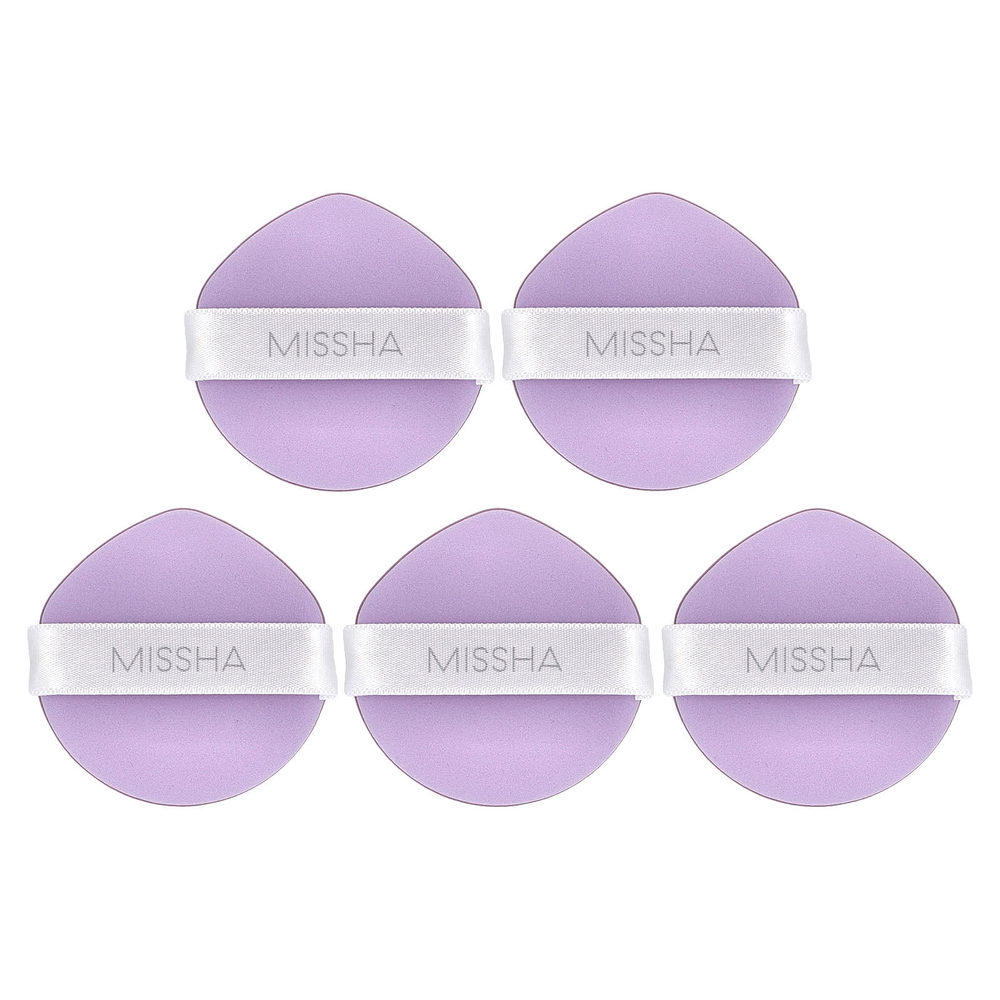 Missha, Puff, для сияния кожи, 5 шт.