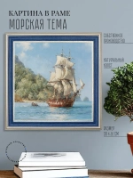 Картина на стену интерьерная на холсте 36*36 см