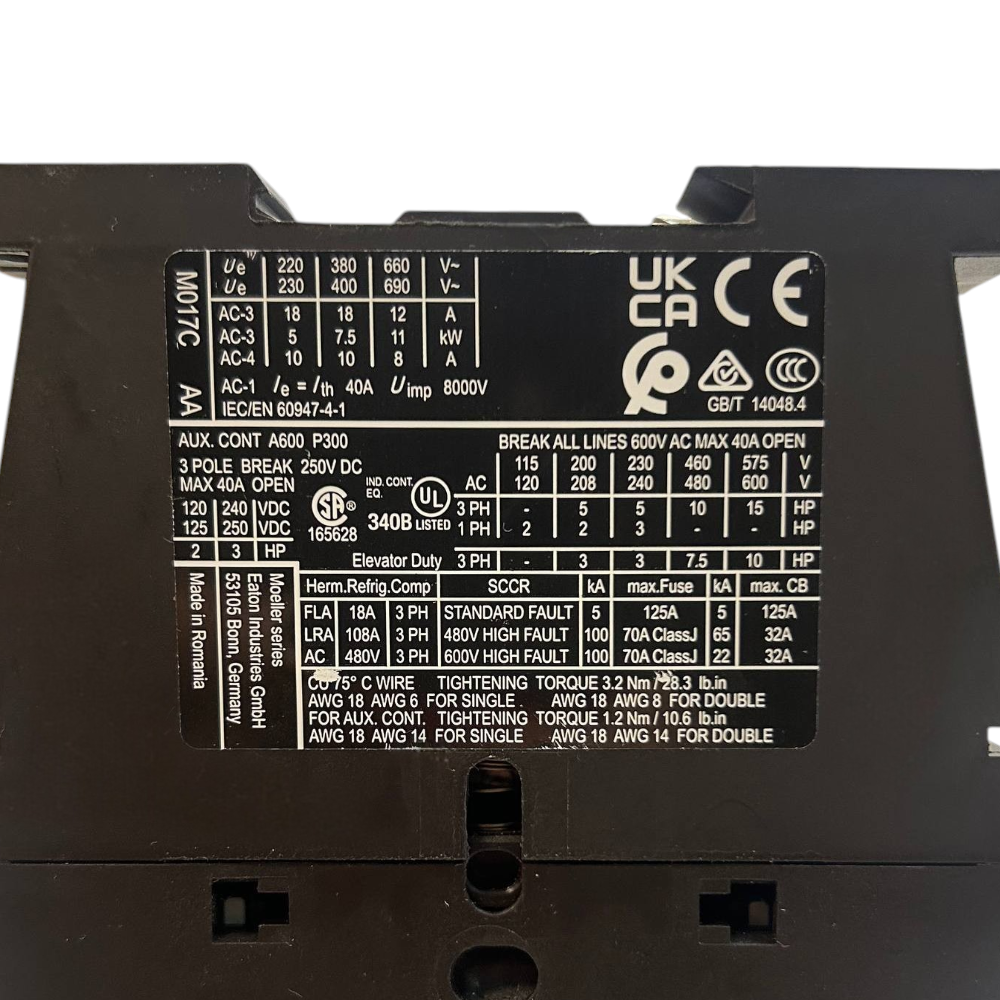 Пускатель DIL M17-10 24В, PFT