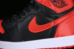 AIR JORDAN 1 HIGH OG SATIN BRED RED/BLACK