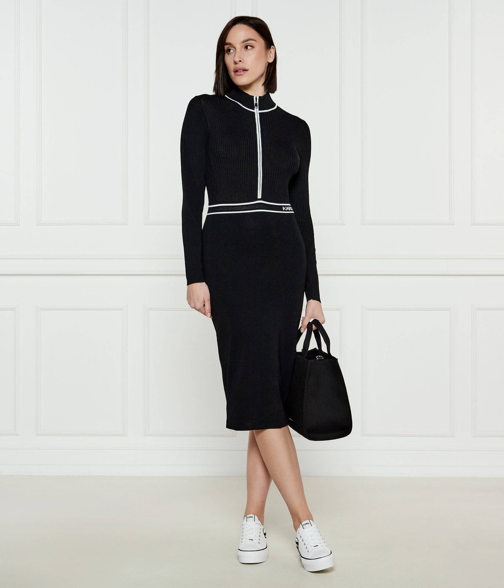 Платье Karl Lagerfeld - черный(A1W13027)