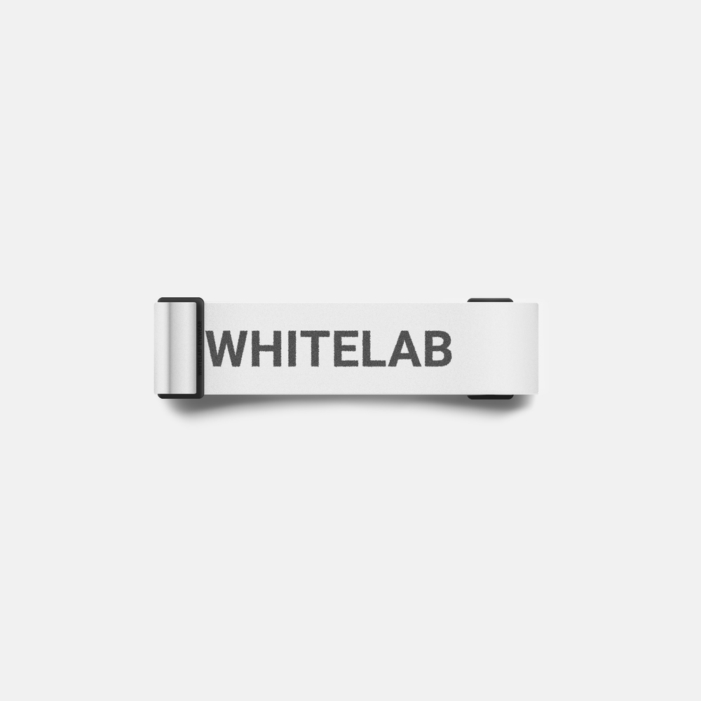 Ремешок для масок WHITELAB White/Dark Grey
