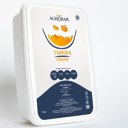 ПЮРЕ АГРОБАР из тыквы с/м 10% сахара Россия, 1 кг
