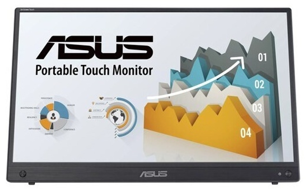 Монитор ASUS ZenScreen Touch 90LM0890-B01170 черный