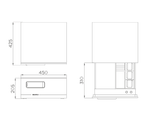 Сейф СЕРИЯ B (Морская волна)