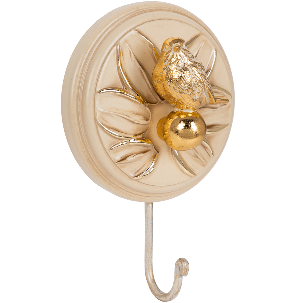 Настенный крючок Птичка Зарничка Дримс Айвори