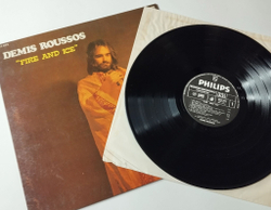 Винтажная виниловая пластинка LP Demis Roussos Fire And Ice (France 1971) End Of The Line