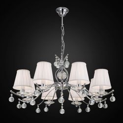 Citilux Шелли CL438181 Люстра подвесная с абажурами Хром