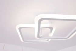 Люстра потолочная светодиодная Corpo 4030 , LED, цвет белый. Люстра с пультом управления, мощность 52 Вт. Светильник потолочный. Площадь освещения до 15 м2