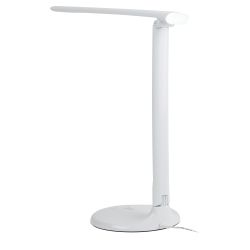 Настольный светильник ЭРА NLED-482-10W-W светодиодный с ночником белый