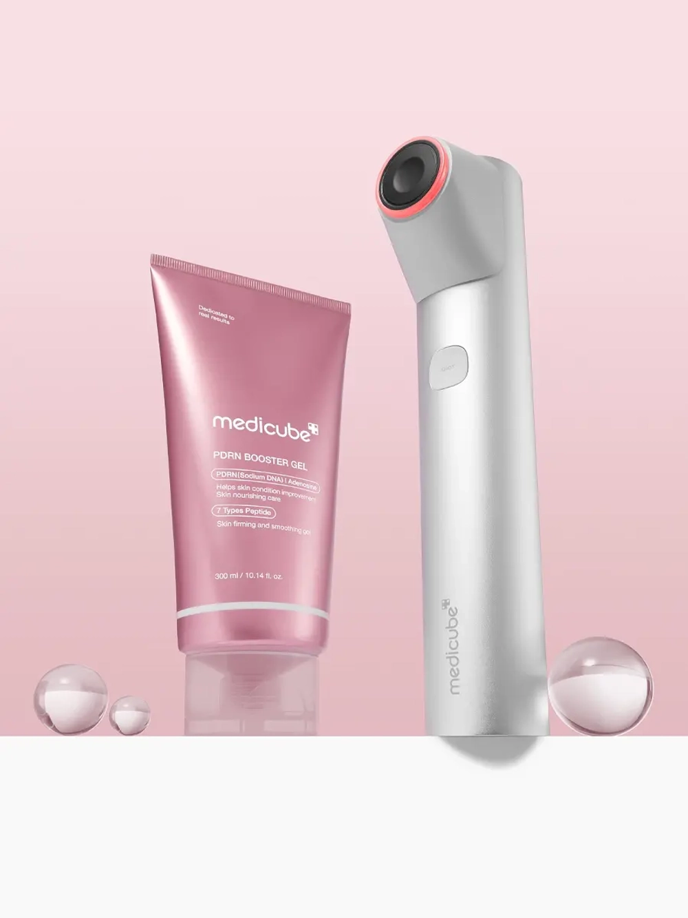 Medicube Гель-бустер для аппаратных процедур с ПДРН и пептидами для лифтинга и сияния PDRN Booster Gel 300 мл