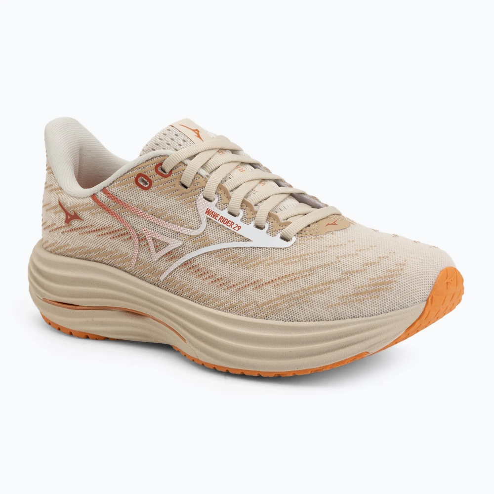 Женские Кроссовки для бега Mizuno Wave Rider 29 summer sand/white/autumn sunset
