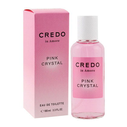 Вода туалетная Credo In Amore Pink Crystal (Кредо Ин Амор Пинк Кристал) - 100ml for women