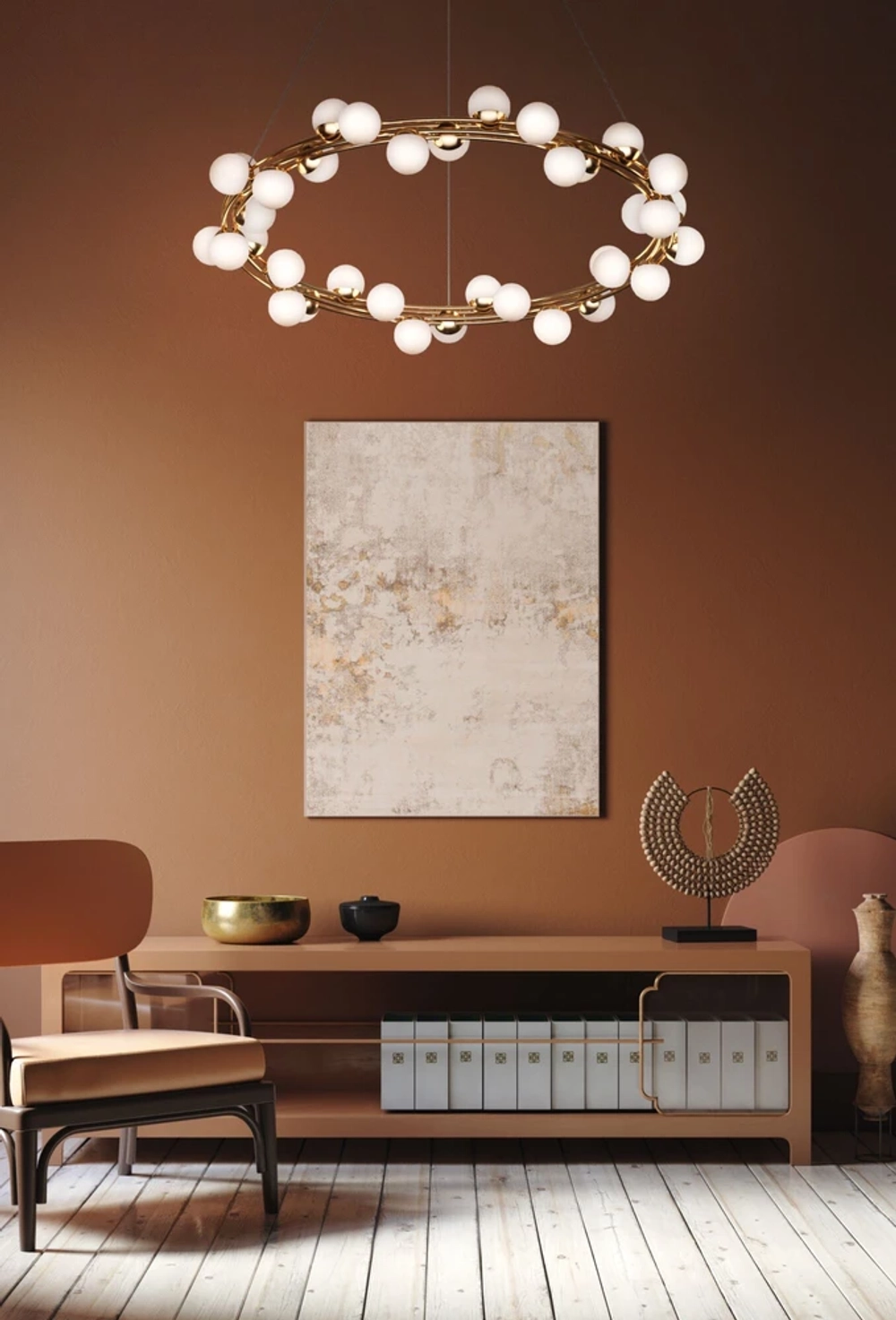 Подвесная люстра Maytoni TESSARA MOD081PL-L50G3K