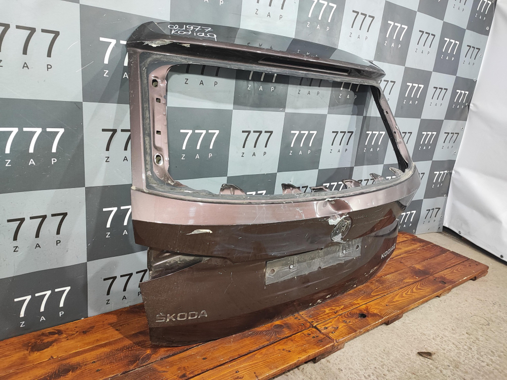 Крышка багажника Skoda Kodiaq 16-22 Б/У Оригинал 565827159