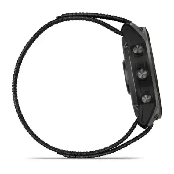 Garmin Enduro 2 угольно-серый DLC титановый с нейлоновым ремешком UltraFit