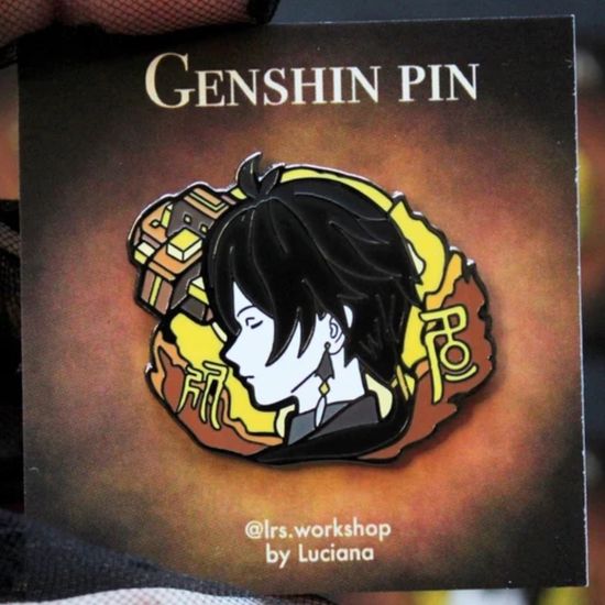 Пин Genshin Чжун Ли