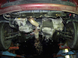 Защита картера и КПП Sheriff для Ford Fiesta (Mk3) 1989-1996 арт.08.0300