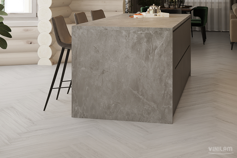 Виниловый ламинат VINILAM PARQUET Herringbone GD11366 Паркет Санторини Glue