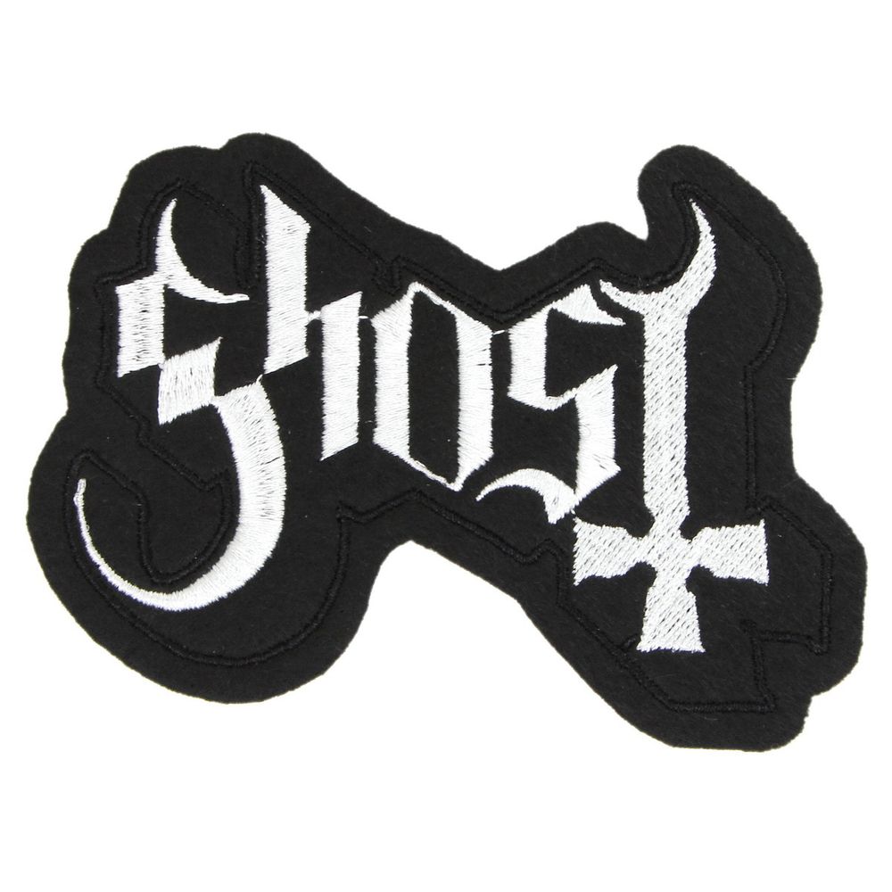 Нашивка с вышивкой группы Ghost
