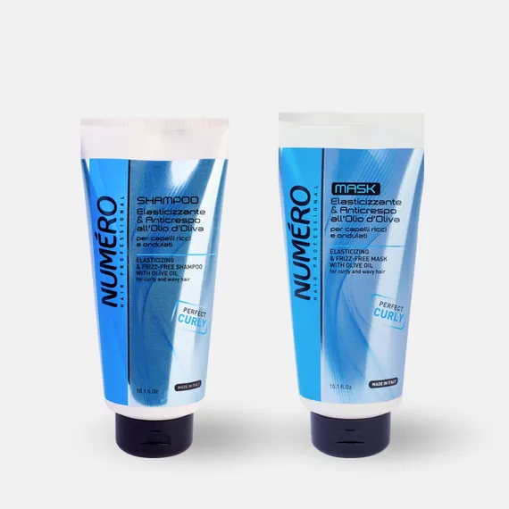 ШАМПУНЬ+МАСКА ПРИДАЮЩИЕ УПРУГОСТЬ ВОЛОСАМ, С ОЛИВКОВЫМ МАСЛОМ ДЛЯ ВЬЮЩИХСЯ И ВОЛНИСТЫХ ВОЛОС