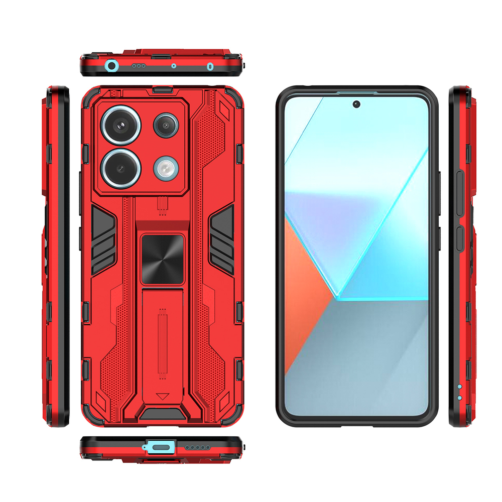 Противоударный чехол с подставкой Transformer для Poco X6 5G