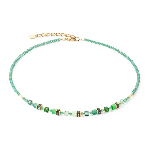 Колье Coeur de Lion Green 4565/10-0500