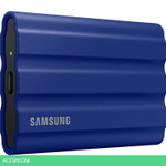 Внешний накопитель Samsung T7 Shield 2TB синий (MU-PE2T0R/WW)