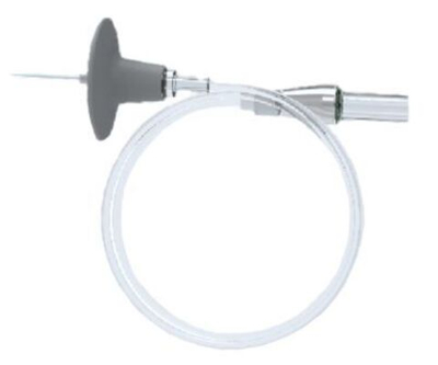 Удлинитель шланг для шприца Luer-Lock 0,75 м с упором для пальцев (аналог Ezi-Shot)